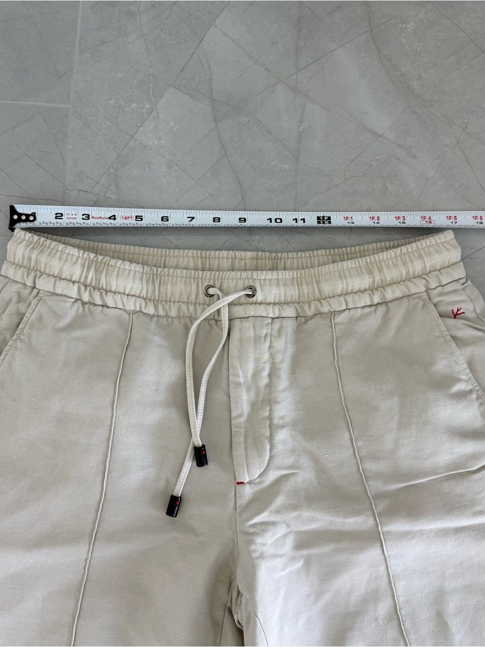 Isaia Drawstring Trousers - Picture 13 of 14